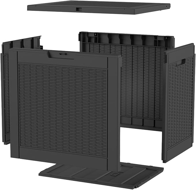 EasyUp 32 Gallon Outdoor Storage Box Waterproof, Storage Box Indoor and Outdoor - Image 7