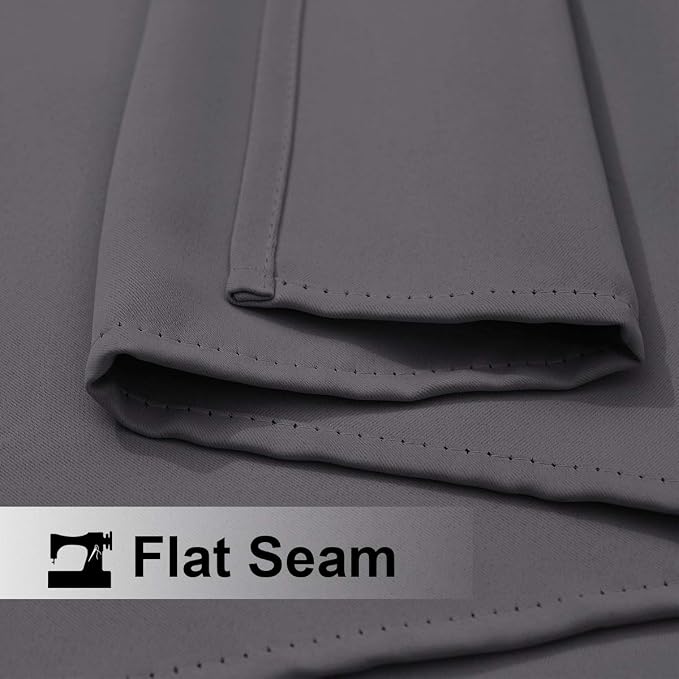 NICETOWN Outdoor Curtain for Patio Waterproof 100'' Width, Patio Privacy Panels - Image 6