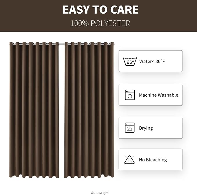Waterproof Outdoor Curtain W105 x L84 - Image 6