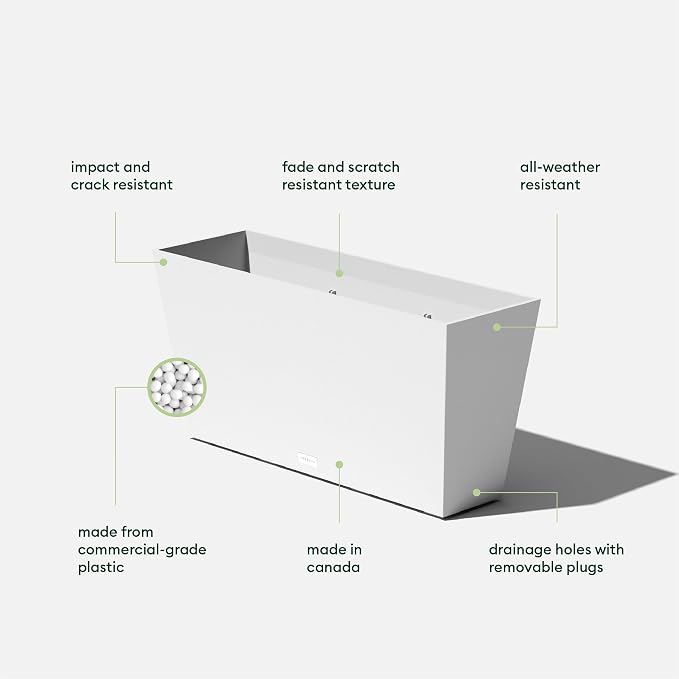 Veradek Midori Long Trough Planter - Image 4