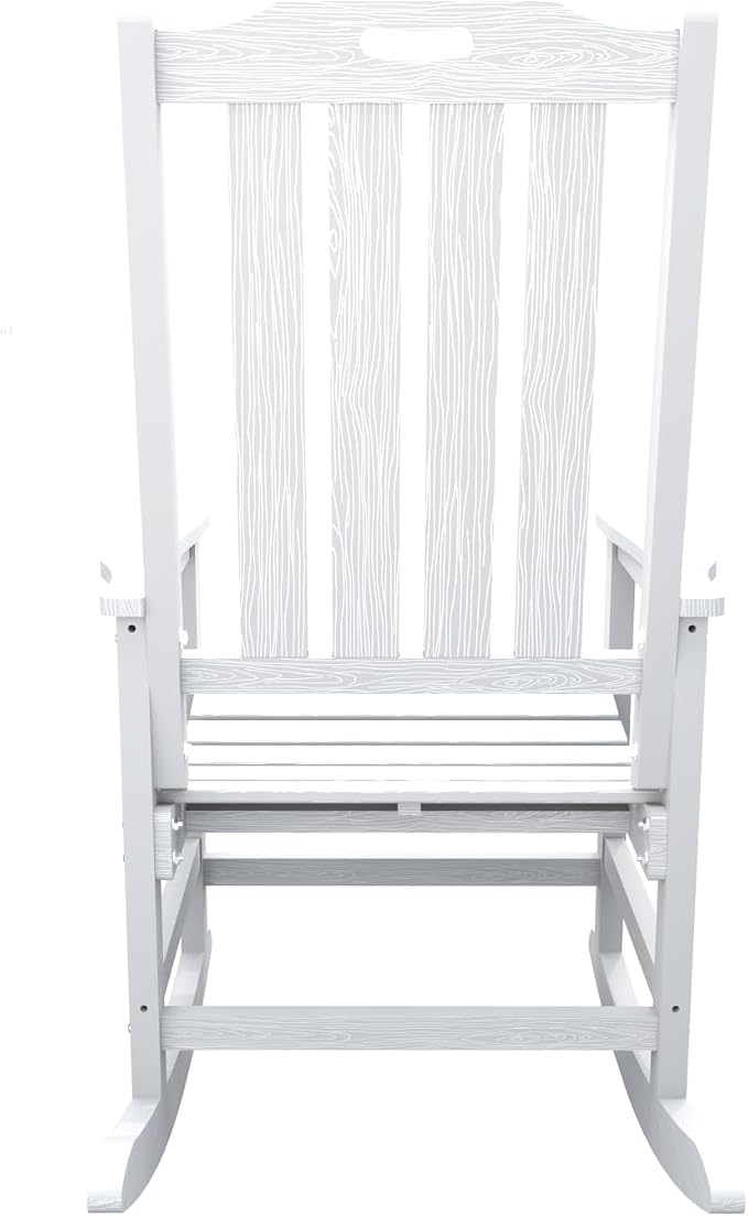 Oversized Rocking Chair Set of 4, Outdoor Rocking Chair - Image 6