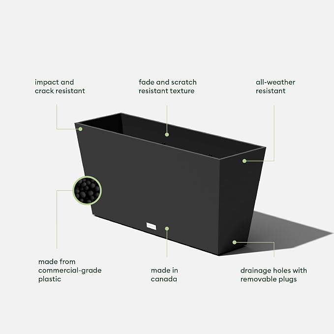 Veradek Midori Long Trough Planter - Image 4