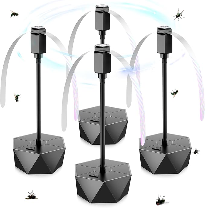 Fly Fans for Tables, Fly Repellent Fan Outdoor Indoor Keep Flies Away, Fly by PIMAG