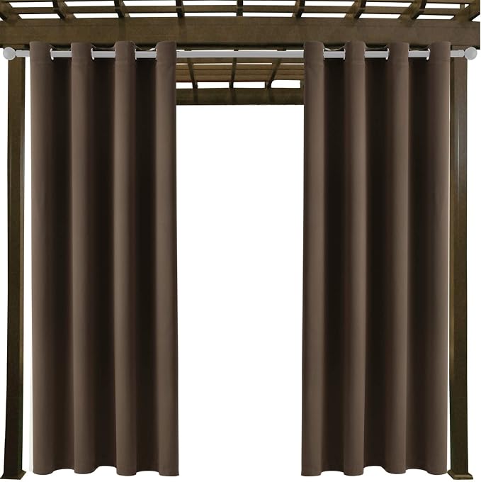 DIVA EN CAMINO DEC Outdoor Patio Curtain Waterproof Darkening Thermal Insulated - Image 9