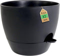 12 inch Large Self Watering Pots, Flower Plant Pots by WSMKSZ