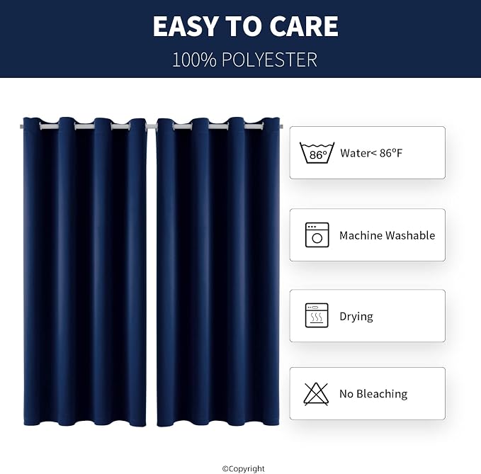 Waterproof Outdoor Curtain W52 x L84 - Image 6