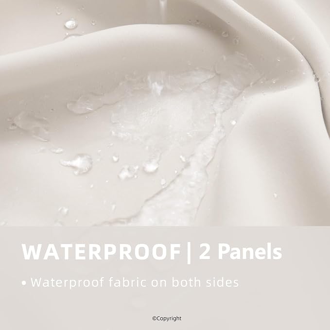 Waterproof Outdoor Curtain W84 x L84 - Image 2