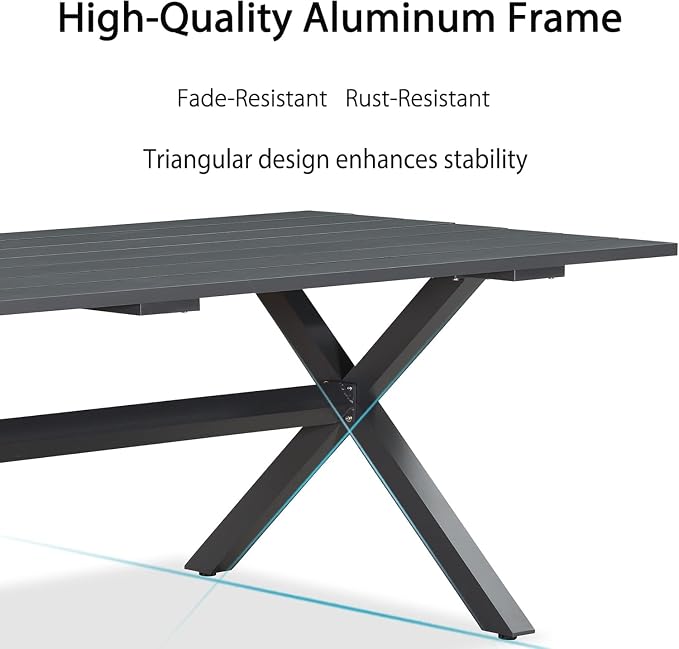 PURPLE LEAF 16 Pieces Outdoor Dining Set - Image 7