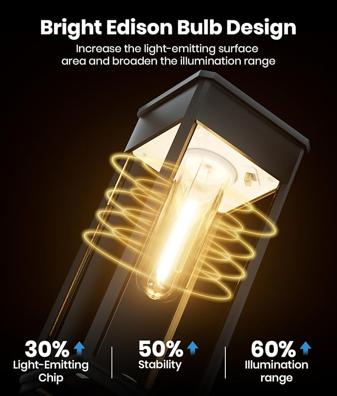 Solar Pathway Lights Outdoor, 12 Pack Bright Solar Lights Outdoor, Auto On/Off - Image 5