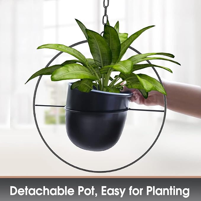 2 Pack Hanging Planters for Indoor Plants - Image 6