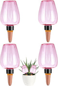 4 Pcs Plant Watering Globes Self Watering Planter Insert Plants Top Fill Water by Unknown