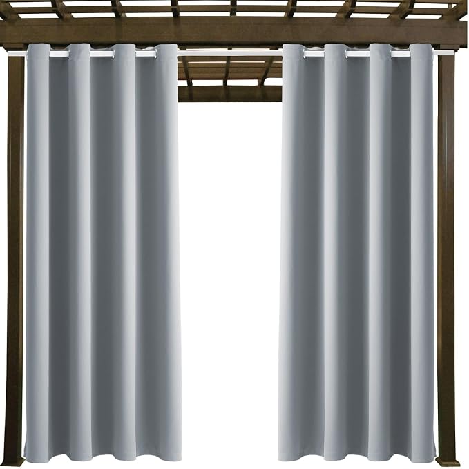 Outdoor Indoor Curtains W52 x L108 - Image 9