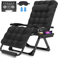 Suteck Oversized Zero Gravity Chair, 29In XL Lounge Chair w/Removable by Suteck