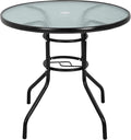 32in Outdoor Table Patio Dining Table Outdoor Dining Table by FDW