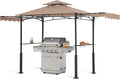 ABCCANOPY Grill Gazebo with 2 Side Awnings by ABCCANOPY
