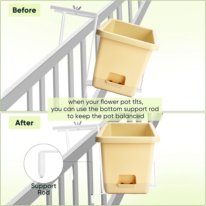 Planter Box Brackets, Adjustable Flower Box Brackets - Image 4
