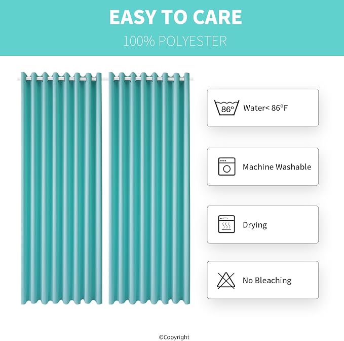 Waterproof Outdoor Curtain W105 x L95 - Image 7