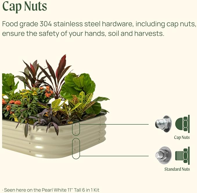 Vego garden Aluzinc Raised Garden Bed Kits - Image 4