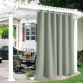 RYB HOME Outdoor Curtains for Patio Waterproof Block Sunlight Thermal Insulated by RYBHOME