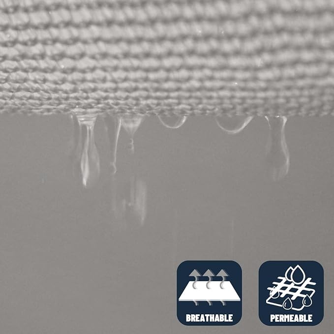SUNNY GUARD Sun Shade Sail 10'x10'x10' Triangle Silver Grey UV Block Sunshade - Image 5