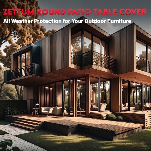 Zettum Round Patio Table Cover 58 Inch - Image 7