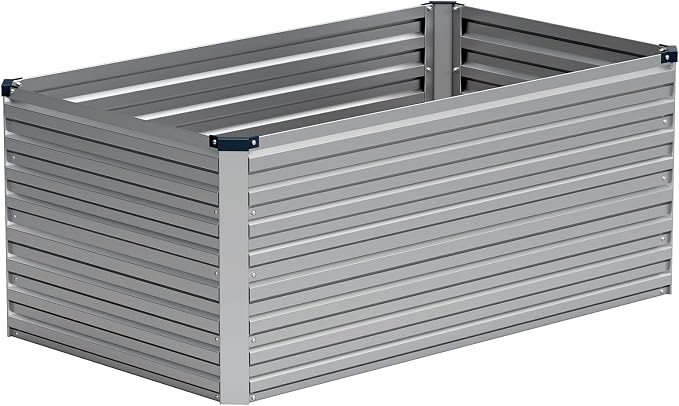 Vengarus 4x2x2FT Galvanized Raised Garden Bed Kit, Outdoor Metal Planter Box - Image 7