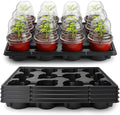 4 Inch 60 Pack Nursery Pots by RooTrimmer