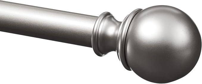 Amazon Basics Sturdy Adjustable Curtain Rod by AmazonBasics