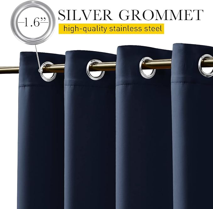 NICETOWN 2 Panels Outdoor Curtains - Image 2