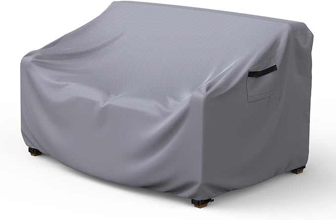 Mrrihand Heavy Duty Patio Sofa Cover, 3-Seater Outdoor Sofa Loveseat Cover by Mrrihand
