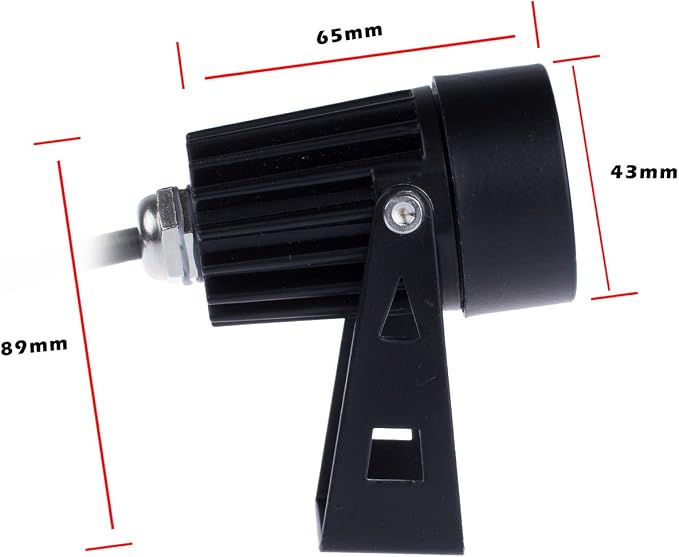LemonBest® Outdoor LED Landscape Up Down Light Spotlight Low Voltage 12V - Image 4