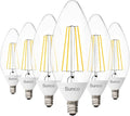 Sunco 6 Pack Dusk to Dawn LED Outdoor Light Bulb B11, Edison Filament by SuncoLighting