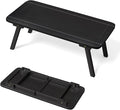 VINGLI Outdoor Folding Coffee Table, Natural Poplar Wood Patio Coffee Table by VINGLI