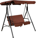 Tangkula 2 Person Porch Swing, Outdoor Swing by TANGKULA