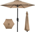 Best Choice Products 7.5ft Heavy-Duty Round Outdoor Market Table Patio Umbrella by BestChoiceProducts