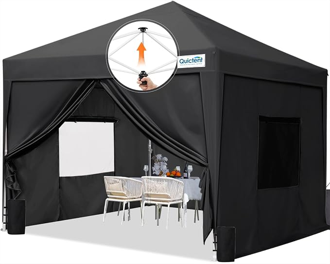 Quictent Privacy 10x10 Pop up Canopy Tent by QUICTENT