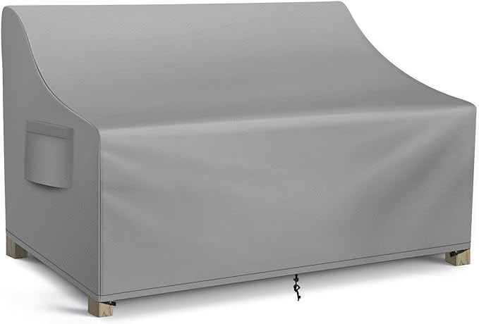 WLEAFJ Patio Sofa Cover Waterproof, Outdoor Loveseat Cover, Heavy Duty Outdoor by WLEAFJ