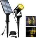 T-SUN Solar Spotlights Outdoor Waterproof, Solar Landscape Spotlights, Solar by T-SUN