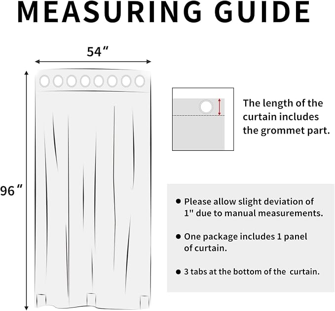 Easy-Going Linen Look Outdoor Curtains Waterproof Windproof Porch Curtains - Image 6