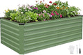 INNO STAGE 6x3x2ft Galvanized Raised Garden Bed, Raised Garden Bed Kit-Metal by INNOSTAGE