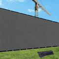 UPGRADE Privacy Fence Screen 5'x21' Dark Grey Outdoor 90% Visibility Blockage by UPGRADE