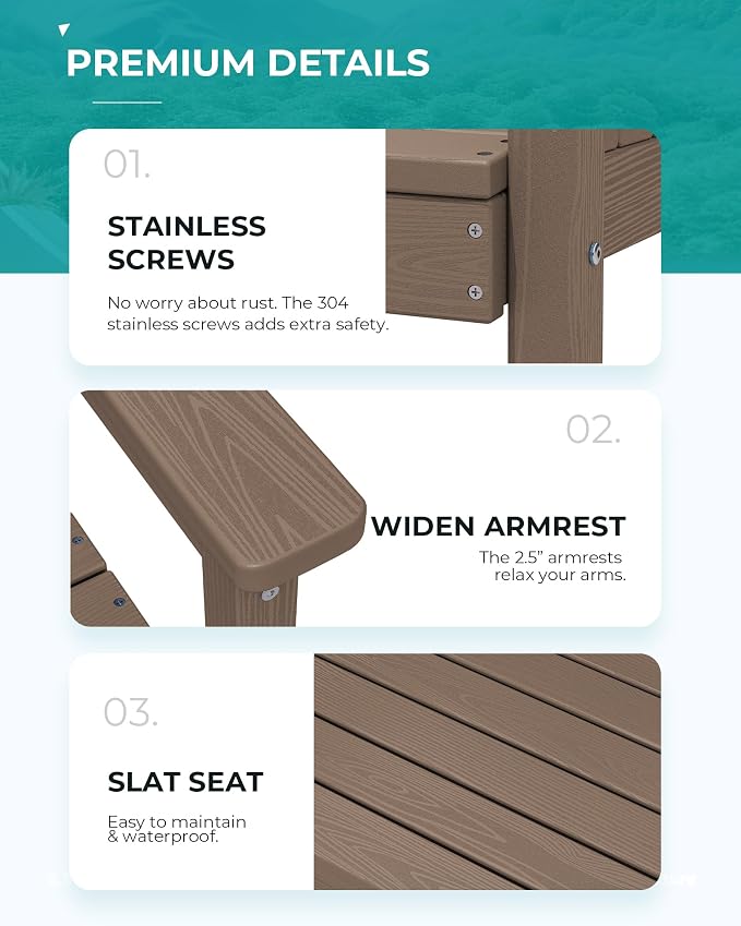 SERWALL 8-Piece Patio Dining Sets - Image 6
