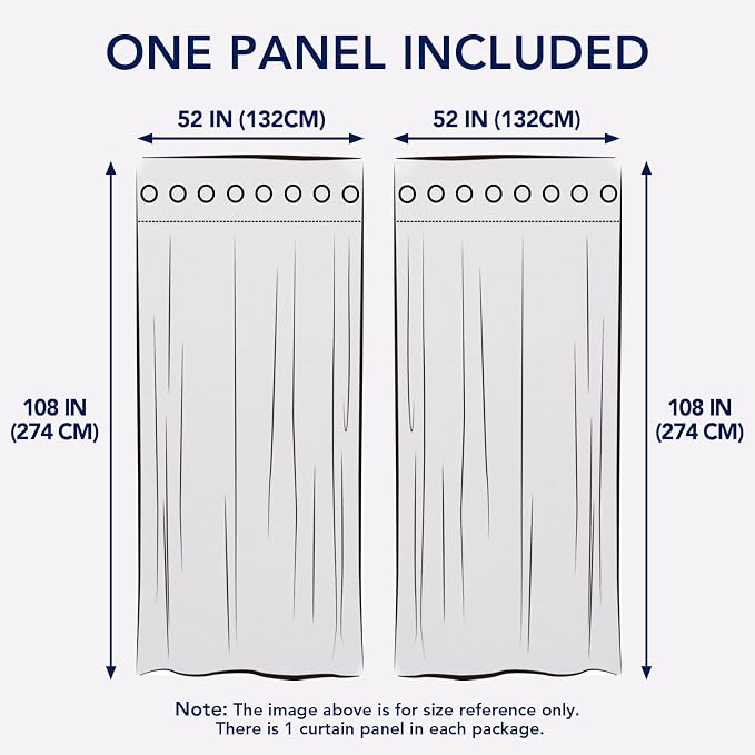 PureFit Outdoor Curtains for Patio Waterproof Weatherproof, UV Resistant - Image 6