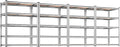 REIBII 2020LBS Garage Shelving Heavy Duty Metal Shelving 5 Tier Storage Shelves by REIBII