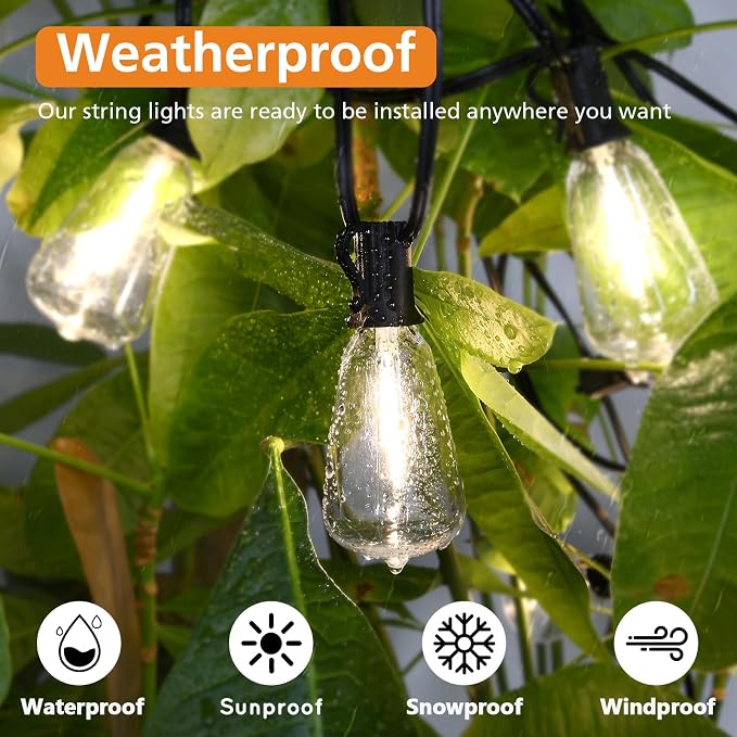 Brightever 150FT Outdoor Lights - Image 5