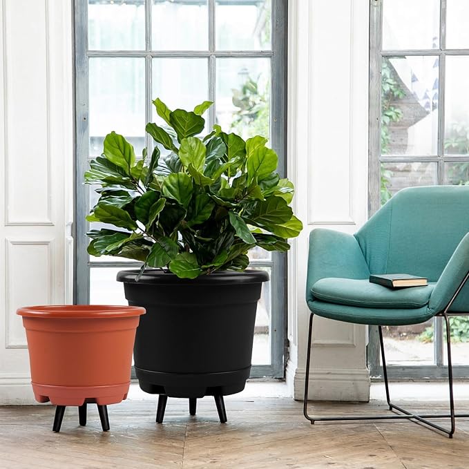 Outdoor Flower Pots 5 Packs 13 inch pots - Image 6