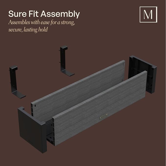 Mayne Vista 2ft Modern Window Box Planter - Image 8