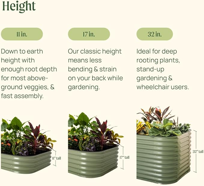 Vego garden Aluzinc Raised Garden Bed Kits - Image 5