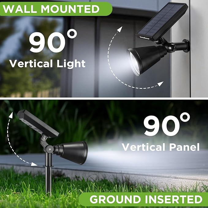 InnoGear Solar Lights Outdoor Waterproof Solar Garden Light - Image 6