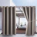Waterproof Outdoor Curtain W52 x L84 by DivaenCamino